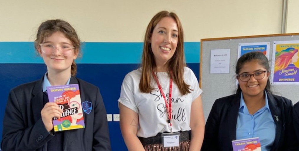 Award-winning author Tamsin Winter inspires pupils